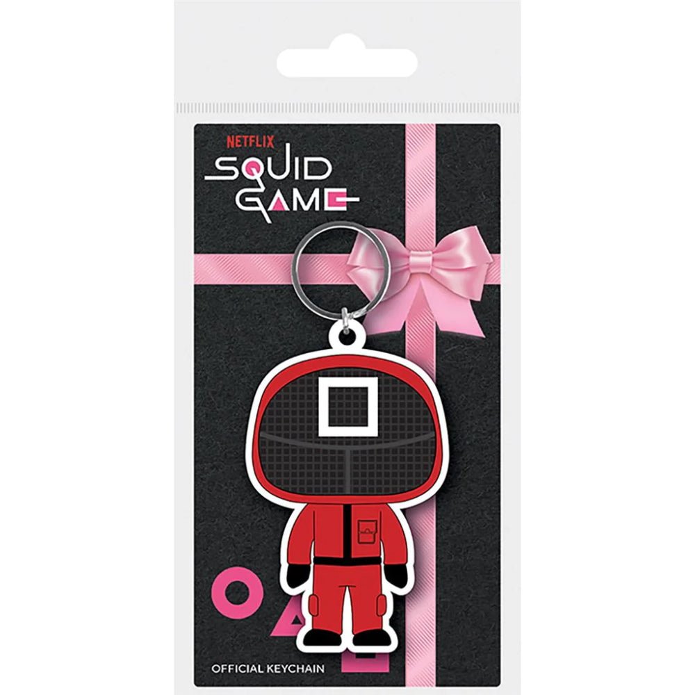 SQUID GAME - (シーズン3 配信中 ) - Square Guard / ラバー・キーリング